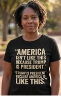 America isn’t like this because Trump is President…”