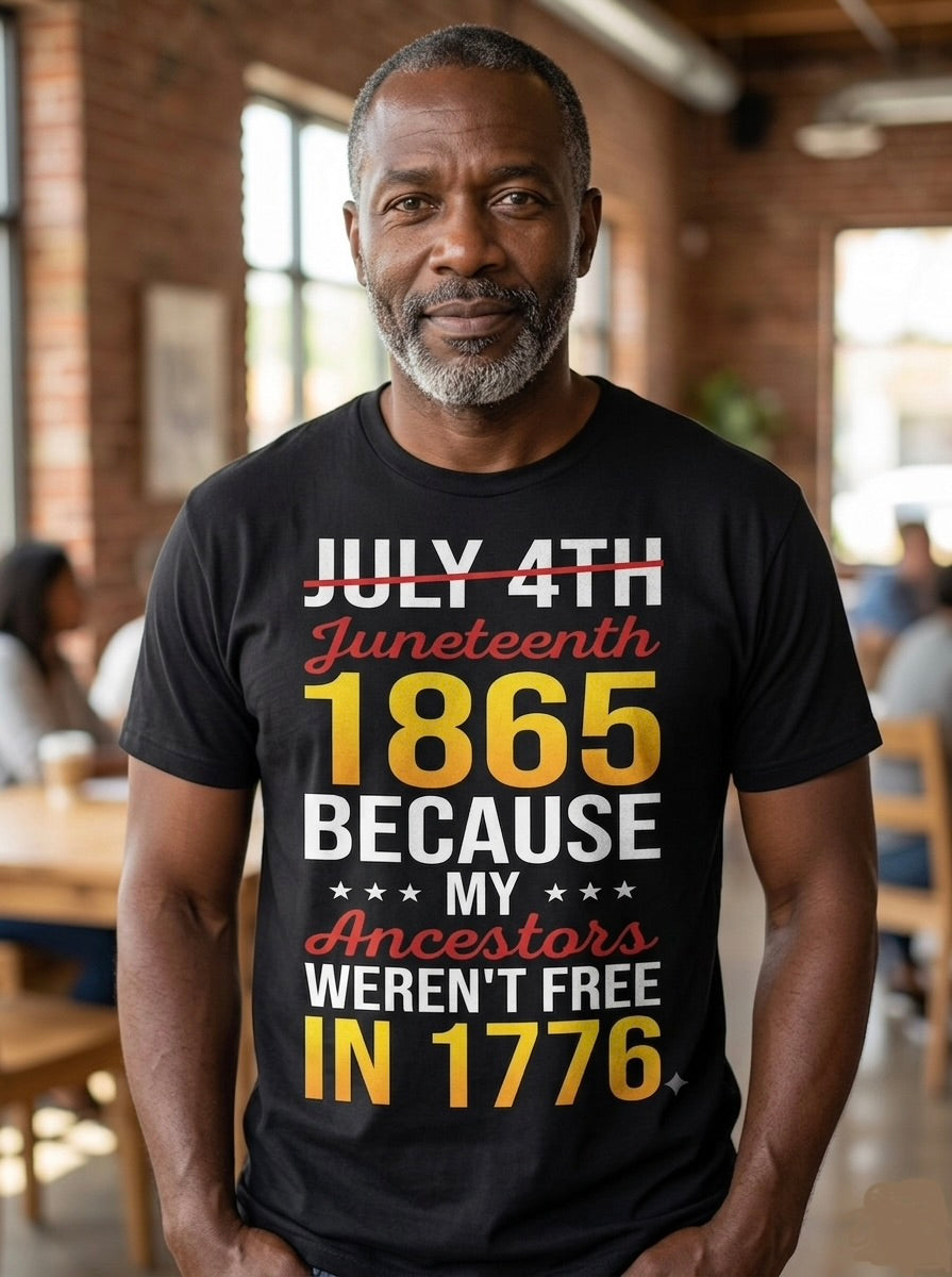 “Juneteenth…Ancestors weren’t free in 1776”
